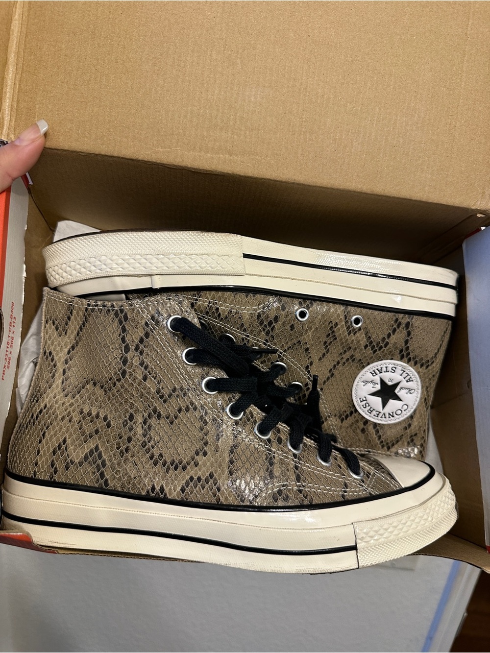 Converse High Top Sneakers - Chuck 70 Snake Skin